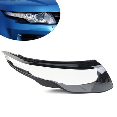 Headlight Lens Cover Lamp Shell Right for Land Rover Range Rover Evoque 2011-19 - Image 1 of 4