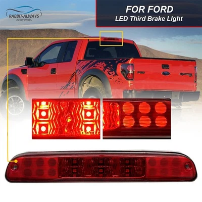 Lâmpada de carga para 1999-2016 Ford F250 F350 F450 F550 Super Duty LED 3ª luz de freio - Imagem 1 de 2
