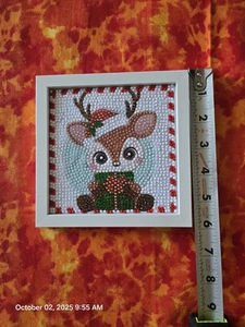 Kleiner Hirsch Handarbeit Bild - Bild 1 von 2