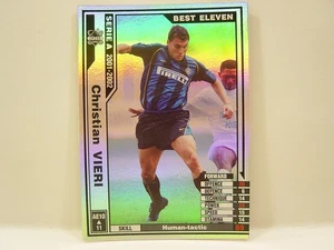 Panini WCCF 2001-02 AE Christian Vieri 1973 Italy No.32 FC Inter Milano BEST 11 - Picture 1 of 6