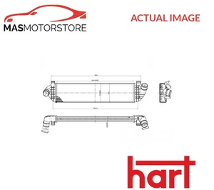 INTERCOOLER RADIADOR HART 641 296 H NUEVO OE REPUESTO - Imagen 1 de 5