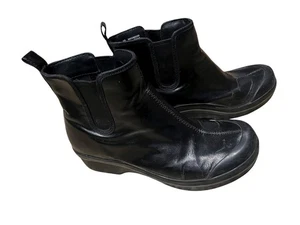 Dansko Vail schwarze Regen Stiefeletten Damen Größe EU 38 wasserdicht Canvas - Bild 1 von 12