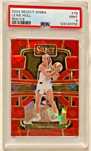 2024 Select WNBA #78 Lexie Hull Red Ice Mint PSA 9 - Picture 1 of 2