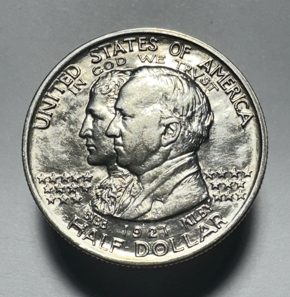 1921 Alabama Commemorative Silver Half Dollar -0685 - Image 1 of 2