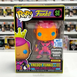 Funko Pop Fundays 2025 Freddy como Iron Man Blacklight Marvel Civil War 500 piezas SE - Imagen 1 de 9