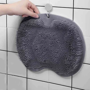 Silikon Fuß Rücken Schrubber Peeling Massagegerät Pad Reinigungsmatte Bad Dusche - Bild 1 von 6