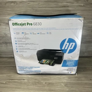 HP Officejet Pro 6830 Wireless All-in-one Inkjet Printer Open Box - Picture 1 of 6