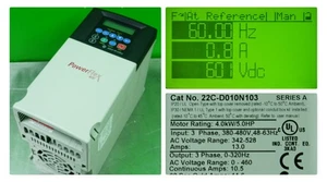 Unidad de CA PowerFlex Low Hr Allen Bradley 22C-D010N103 5HP FRN:5,03 probada buena - Imagen 1 de 14