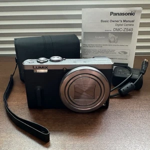 π· Panasonic Lumix DMC-ZS40 18.1MP Digital Camera β Black β MINT! π· - Picture 1 of 16
