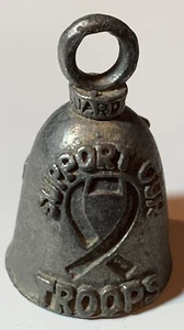 Guardian Gremlin Motorcycle Bell Pre Owned Support Our Troops Ribbon Home Safe - Picture 1 of 4