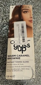 Clairol Colour Gloss Up Warm Caramel Brownie 130ml BNIB SEALED - Picture 1 of 7