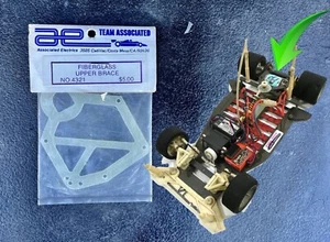 Team Associated RC10L RC 1:10 FIBERGLASS Upper Brace #4321 FACTORY SEALED - Picture 1 of 3