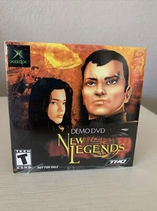 XBOX Original New Legends Rare Promo Demo DVD 2002 Microsoft New Sealed VHTF NFR - Picture 1 of 24