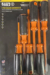 Juego de destornilladores Klein Tools 85076INS, 1000V aislados, 6 piezas - TOTALMENTE NUEVO - Imagen 1 de 1