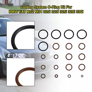 Cooling System O-Ring Kit pour BMW E46 M52 M54 320i 323i 325i 328i 17111711987 - Picture 1 of 10