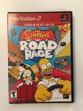 The Simpsons Road Rage Greatest Hits (PlayStation 2, PS 2, 2001) CIB COMPLETE