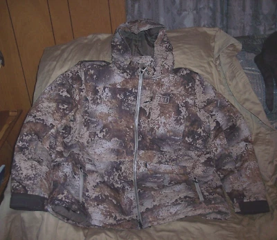 Womens Medium Camo Parka Insulated Waterproof Hunting Jacket Prairie Camo Jacket - Image 1 of 4