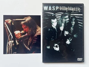 WASP DVD “NO KILLING DYING TOUR” PERFORMING LIVE IN HAMBURG 1997 EXTREMELY RARE - Picture 1 of 11