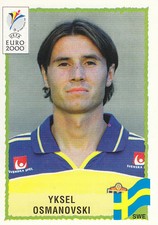 Panini - UEFA Euro - Belgium-Netherlands 2000 - Yksel Osmanovski - Sweden -# 138