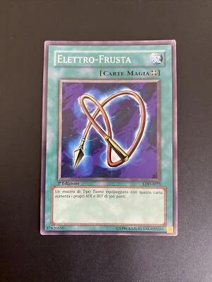 Yu-Gi-Oh Legend Of The Blue-Eyes White Dragon LDD-I073 1st Edition Electro Whip - Image 1 of 4