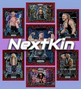 2024 Panini Prizm WWE BASE UNDER CARD RED PRIZM U Pick List FREE Combined Ship - Picture 1 of 18