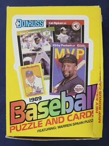 1989 Donruss Baseball Box of 36 Factory Sealed Packs - Picture 1 of 3
