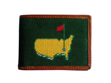 Masters Tournament Hand-Stitched Needlepoint Wallet - Ships FAST!