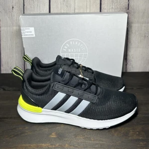 *NEU MIT KARTON* Adidas Racer TR21 Laufschuhe Herren Größe 10 schwarz/solargelb - Bild 1 von 10