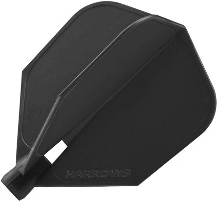 3 Dart Flights Harrows Clic weiß