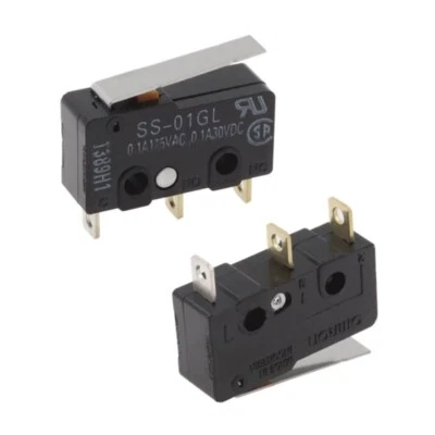 Omron SS-01GL 100mAh 30VDC 3-Pin Limit Switch - Image 1 of 3