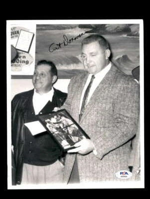 Art Donovan PSA DNA 1960`s Signed Baltimore Colts 8x10 Autograph Photo - Image 1 of 3