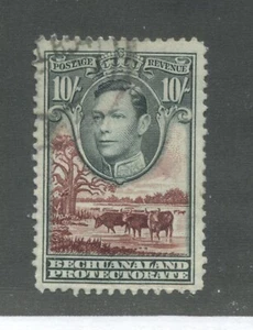 Bechuanaland KGVI 1938 10/ used - Picture 1 of 1