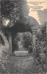 CPA 16 DOLMEN DE SAINT GERMAIN DE CONFOLENS / LA PIERRE MADELEINE - Picture 1 of 1