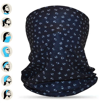 THB RICHTER Multifunktionstuch Schlauchschal Biker Halstuch Maske Ankerchen Fahrrad Motorrad