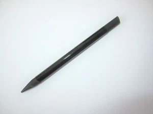 GLASS MANICURE CUTICLE PUSHER and NAIL SHAPER in BLACK GLASS from BLAZEK - NEW! - Picture 1 of 10