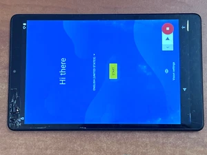 Lenovo Tab M8 HD (2nd Gen) Android Tablet TB-8505F (Wi-Fi) 16 GB - 8" *CRACKED* - Picture 1 of 2