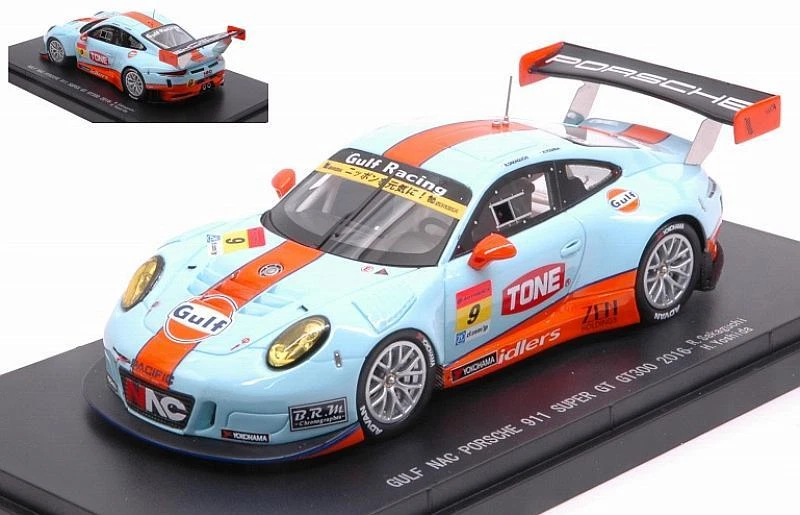 Porsche 911 GT3-R SuperGT300 2016 Sakaguki-Yoshida 1:43 EBBRO 45413 - Immagine 1 di 1