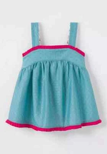 NWT Matilda Jane Enchanted Garden Full of Wonder Woven Textured Tank Size 8 - Picture 1 of 16