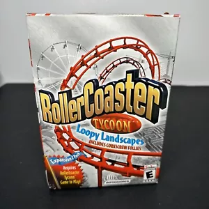 RollerCoaster Tycoon PC Loopy Landscapes Big Box Expansion 2 Pack - NEW SEALED - Picture 1 of 16
