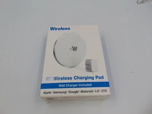 Just Wireless Universal Qi Wireless Charger Charging Pad 5W/1A - white - Picture 1 of 3