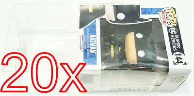 20 X Xullu Klarsicht Schutz Hülle für 4" Funko POP! Figuren OVP 0,35 mm PET