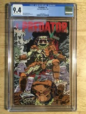 PREDATOR #4 CGC 9.4 (NM) WHITE PAGES - DARK HORSE COMICS 3/90