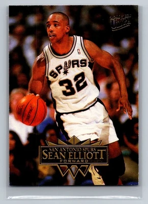 1995-96 Ultra #162 Sean Elliott - Image 1 of 2