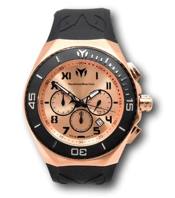 Technomarine Ocean Manta Men's Rose Gold 48mm Chronograph Watch TM-215065 - Image 1 of 4