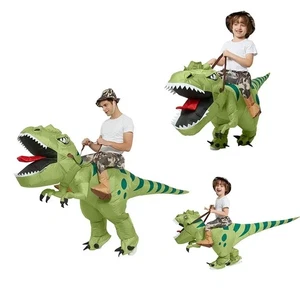 Inflatable Costume Riding Dinosaur Cosplay Kids Fancy Dress Theme Party - Picture 1 of 9