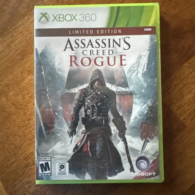 New Assassin's Creed Rogue Limited Edition (Microsoft Xbox 360, 2014) New Sealed - Image 1 of 4