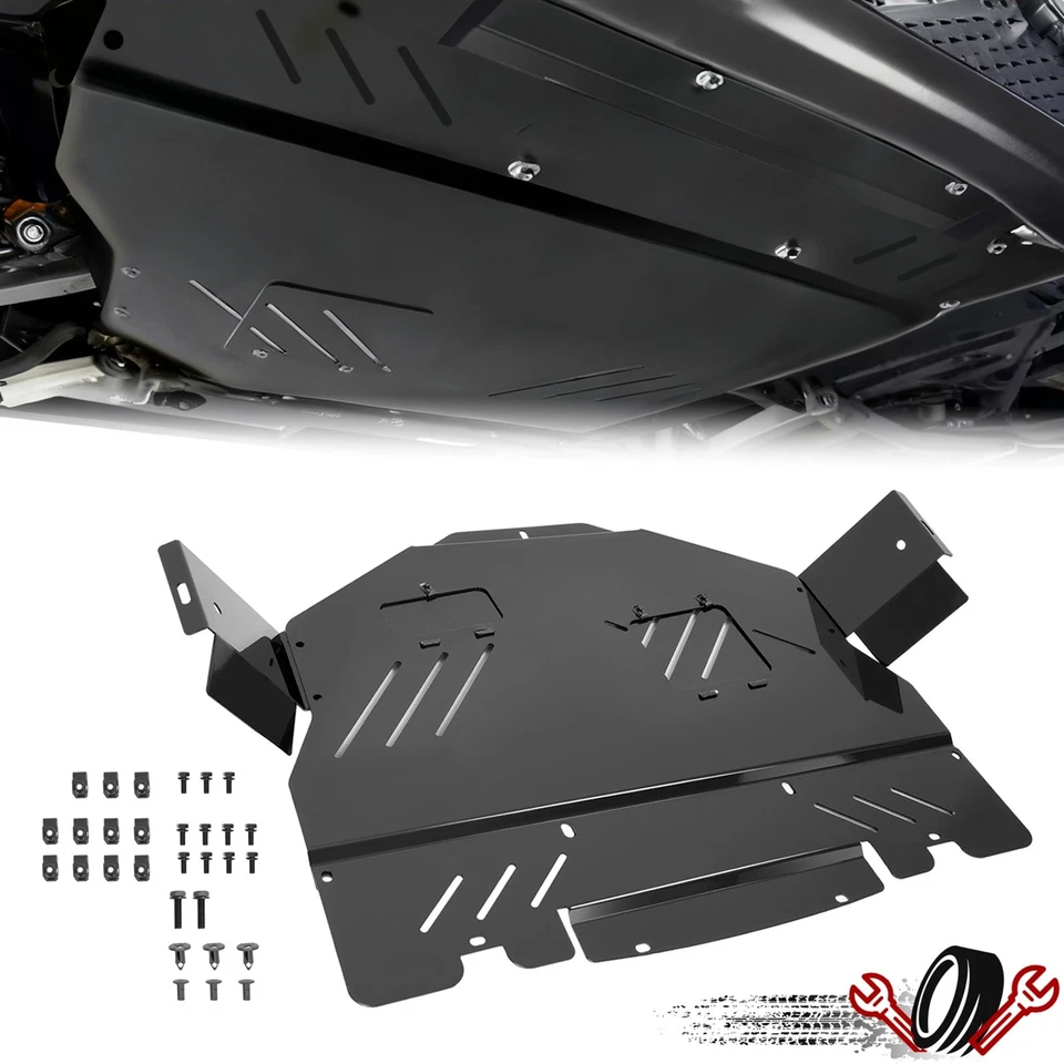 Aluminum Engine Splash Shield Under Cover Skid Plate for 2015-21 Subaru WRX STI Foto 1 de 4