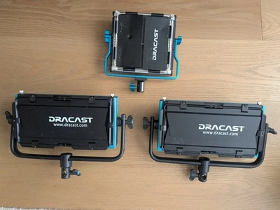 Dracast LED500 Pro Series Luz de Día Panel LED Luz con Placa de Batería Montaje en V Foto 1 de 4