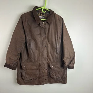 Barbour Jacke Damen UK 16 US 12 braun Wachs Newmarket Jagd Country Field Lady - Bild 1 von 17