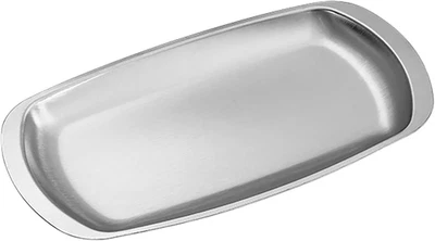 Thickened Serving Tray, 7.5 Inch X 4.1 Inch Strainless Steel Trinket Tray, for S - Image 1 of 4